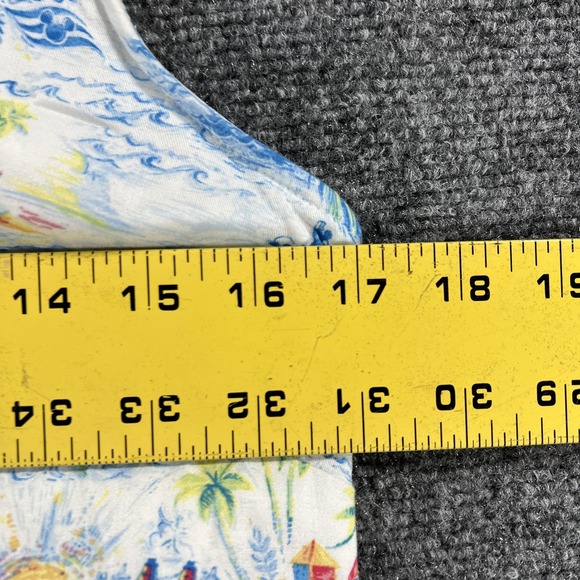 Disney Cruise Line Dress Womens Small Mickey Floral Tank Sundress Tropical - Picture 9 of 16